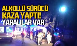 Devrek'te alkollü sürücü kaza yaptı! Yaralılar var!