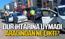 Bartın'da alkollü sürücü "dur" ihtarına uymadı! Aracından ne çıktı?