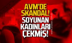 Esas67 Burda AVM'de skandal! Soyunan kadınları gizlice çekmiş!