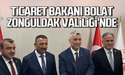 Ticaret Bakanı Ömer Bolat Zonguldak Valiliği'nde