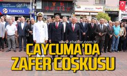 Çaycuma’da 30 Ağustos Zafer Bayramı coşkusu!