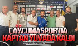 Çaycumaspor takım kaptanı Emre Durdu ile yeniden anlaştı!