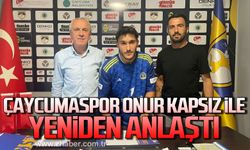 Çaycumaspor ikinci transferini Onur Kapsız ile yaptı!