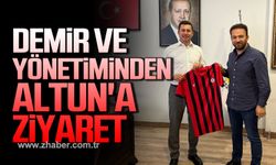 Harun Demir ve yönetiminden Kamil Altun'a ziyaret!