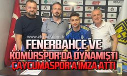 Fenerbahçe ve Kömürspor'da oynamıştı! Çaycumaspor'a imza attı!