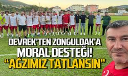 Devrek'ten Zonguldak'a moral desteği!