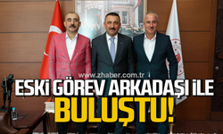 Vali eski görev arkadaşları ile buluştu!