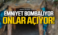 Emniyet bombalıyor onlar açıyor!