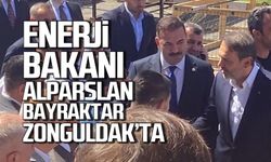 Enerji Bakanı Alparslan Bayraktar Zonguldak'ta