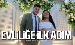 Melikkan Mücahit Abalı ve Selin Armut nişanlandı!