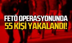 Karabük'te FETÖ operasyonu!  55 kişi yakalandı!