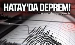 Hatay'da 5,2 şiddetinde deprem!