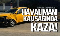 Havalimanı Kavşağında kaza!