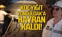 Hülya Koçyiğit Zonguldak'a hayran kaldı