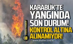 Karabük'te yangında son durum! Kontrol altına alınamıyor!