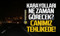 Zonguldak Kilimli yolunda tehlike! Karayolları ne zaman görecek?