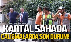 Hürmet Kartal sahada! Çalışmalarda son durum!