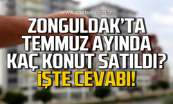 Zonguldak’ta 2024 yılı Temmuz ayında kaç konut satıldı? İşte sonuçlar!