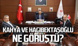 Recep Kahya ve Vali Osman Hacıbektaşoğlu ne görüştü?