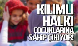 Kilimli halkı öksüz çocuklara sahip çıkıyor!