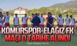 Zonguldak Kömürspor- Elağız FK arasındaki maç o tarihe alındı!