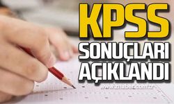 KPSS lisans sınavı sonuçları açıklandı!