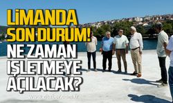 Bozhane Limanı'nda son durum! Ne zaman işletmeye açılacak?