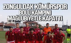 Zonguldak Kömürspor Bolu kampını mağlubiyetle kapattı!