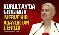 CHP Kadın Kolları Kurultay'ında gerginlik! Merve Kır adaylıktan çekildi!