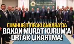 Cumhur İttifakı Ankara'da! Ak Parti ve MHP'den Murat Kurum'a ortak çıkartma!