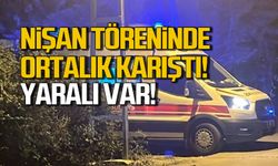 Devrek'te nişan töreninde ortalık karıştı! Yaralı var!