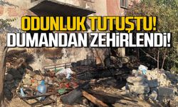 Karabük'te odunluk tutuştu! Dumandan zehirlendi!