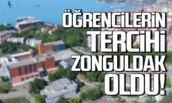 Öğrencilerin tercihi Zonguldak oldu!