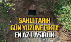 Saklı tarih Gün yüzüne çıktı! En az 1 asırlık