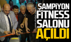 Şampiyon Fitness salonu açıldı