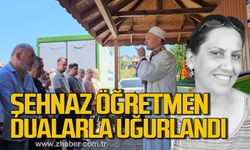 Şehnaz Güldalı dualarla uğurlandı!