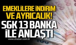 SGK ile 13 banka arasında iş birliği protokolü imzalandı! Emeklilere özel ayrıcalıklar geliyor!