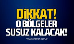 Kilimli Belediyesi duyurdu! O bölgeler susuz kalacak!