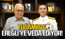 Tuğamiral Niyazi Uğur Ereğli'ye veda ediyor!