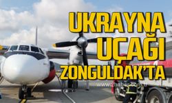 Ukrayna uçağı orman yangınlarına müdahale için Zonguldak'ta!