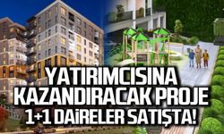 Kozlu'nun göbeğinde yatırımcısına kazandıracak proje! 1+1 daireler satışta!