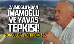 Zaimoğlu'ndan İmamoğlu ve Yavaş tepkisi!