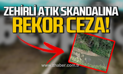 Bolu'da dereye zehirli atık bırakan Beypiliç'e rekor ceza!