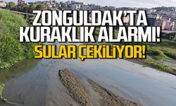 Zonguldak Alaplı'da kuraklık alarmı! Sular çekiliyor!