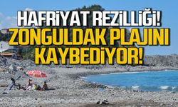 Zonguldak'ta hafriyat sorunu! Kilimli plajı yok oluyor!