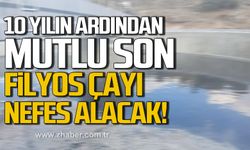 10 yıllık mücadelede mutlu son! Filyos Çayı'na arıtma tesisi!