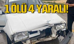 Karabük'te kaza! 1 ölü 4 yaralı!