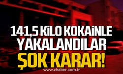 Kdz. Ereğli'de 141,5 kilo kokainle yakalandılar! Şok karar!