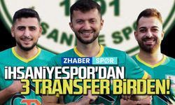 İhsaniyespor'dan 3 transfer birden!