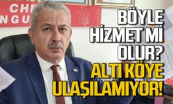 Zonguldak'ta 6 köye ulaşılamıyor! Böyle hizmet mi olur!